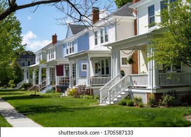Older Established Residential Neighborhood Of Homes.