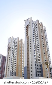 Older Highrise Apartment Buildings Lives Top Stock Photo 152851427 ...