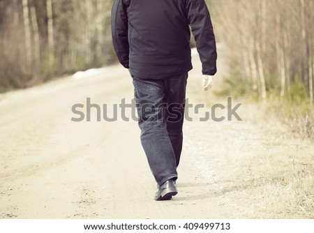 Similar – Image, Stock Photo lonely road in winter, lofoten