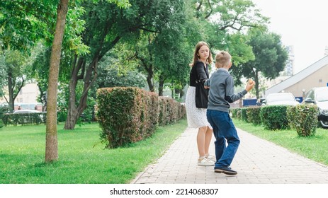 Older Sister Makes Brother Go Home