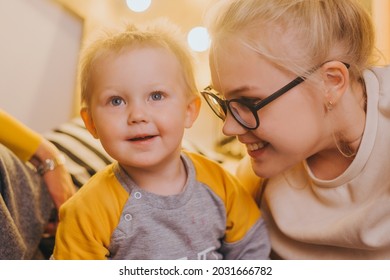 Older Sister And Younger Brother Spend Time Together On Halloween