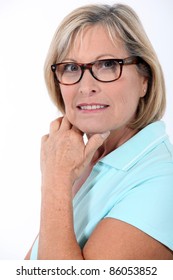 Older Woman Wearing Glasses