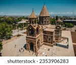Oldest cathedral in the world Etchmiadzin in Armenia