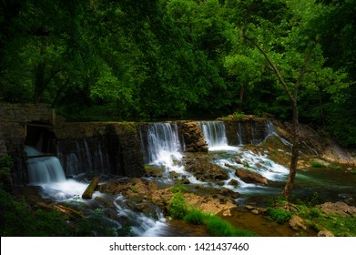 Oldest Dam In Tennessee Is On Big Creek At Amis Mill In Rogerville, Tennessee