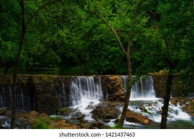 Oldest Dam In Tennessee Is On Big Creek At Amis Mill In Rogerville, Tennessee