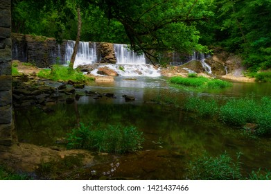 Oldest Dam In Tennessee Is On Big Creek At Amis Mill In Rogerville, Tennessee