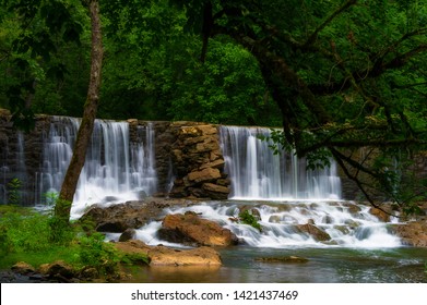 Oldest Dam In Tennessee Is On Big Creek At Amis Mill In Rogerville, Tennessee