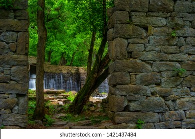 Oldest Dam In Tennessee Is On Big Creek At Amis Mill In Rogerville, Tennessee