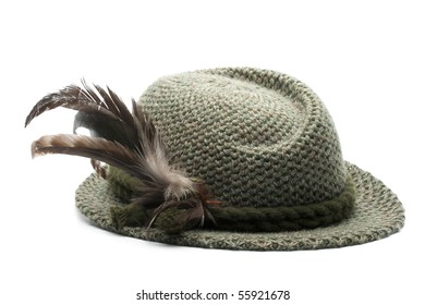 Old-fashioned Bavarian Man's Hat