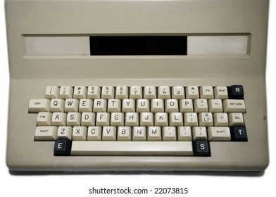 Old-fashioned Personal Computer 80's Style