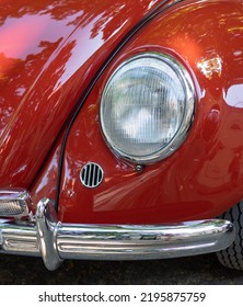 The old-timer car  in sunlight