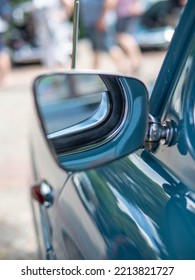 The old-timer car  in sunlight