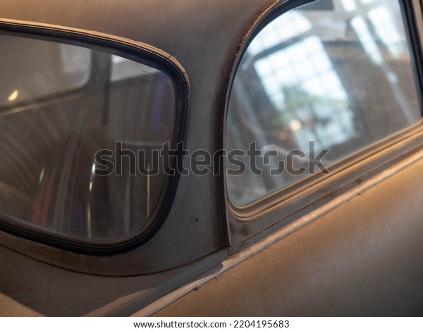 The old-timer car in\
sunlight
