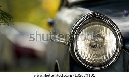 Oldtimer, vintage light car, classic.