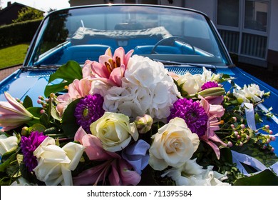 Oldtimer Wedding floral decoration