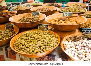 Olive In Corsica City Market