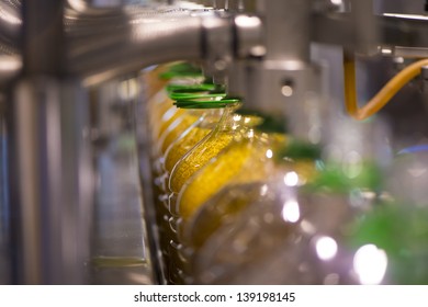 Olive Oil Factory, Olive Production. Food Automation