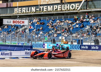 Oliver Askew ( Avalanche Andretti Motorsport ) During The 2022 FIA Formula E Berlin E-Prix (ePrix) In Tempelhof - Berlin ( Germany) On 13-14-15 May 2022