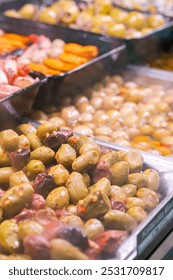 olives marinated in different ways