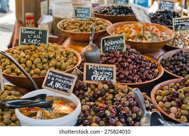 Olives On French Market, Close-up