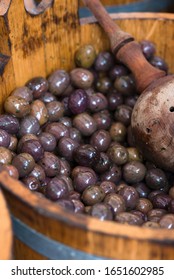 Olives For Sale At Local Market. UK