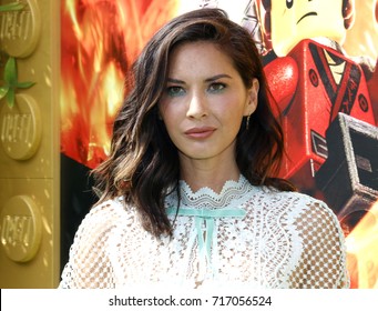 Olivia Munn at the Los Angeles premiere of 'The LEGO Ninjago Movie' held at the Regency Village Theatre in Westwood, USA on September 16, 2017.