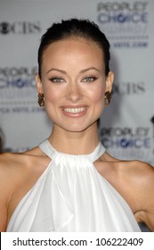 Olivia Wilde  At The 35th Annual People's Choice Awards. Shrine Auditorium, Los Angeles, CA. 01-07-09