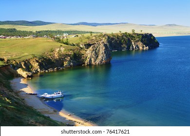 Olkhon Island On Baikal Lake, Russia