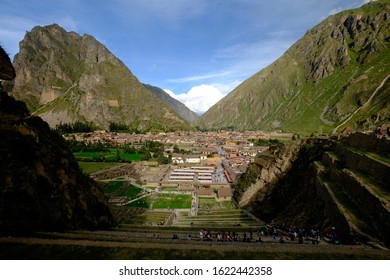 Ollantaytambo a stop before Machu Picchu