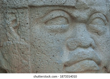 Olmec Head In Villahermosa, Mexico
