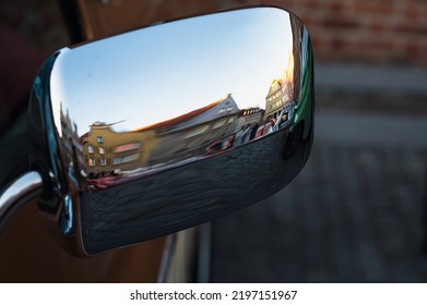 Olsztyn, Poland - 31 August 2022, Rally Of Old Cars Of The Brand And Volvo Badge