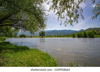 The Olt River In Transylvania