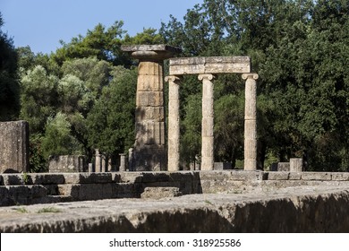 Olympia, Birthplace Of The Olympic Games, In Greece.