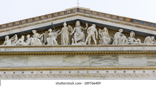 Olympian Gods From The Academy Of Athens
