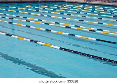 An Olympic Size Swimming Pool For Competition