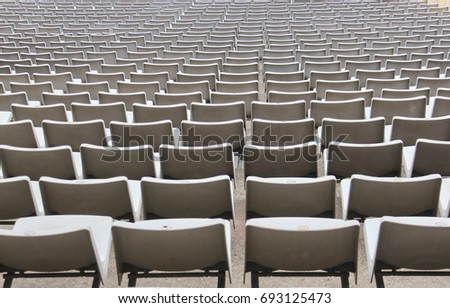 Similar – Image, Stock Photo empty rows Lecture hall