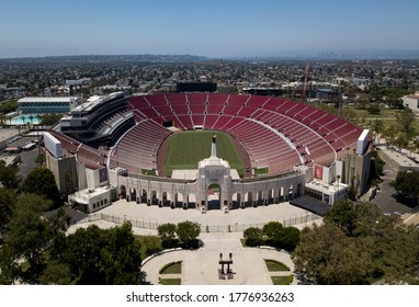 The Olympic Torch At The Los Angeles Memorial Coliseum Is Lit To Mark The 60th Anniversary Of John F. Kennedy's Acceptance Of The Democratic Nomination For President, July 15, 2020 In Los Angeles.

