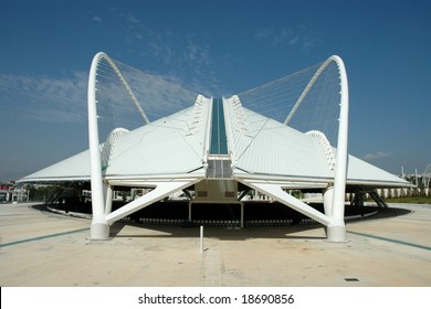 Olympic Velodrome In Athens (Greece)