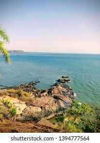  Om Beach Gokarna Loacted In Karnataka