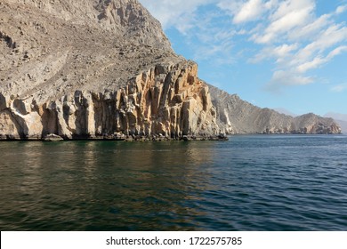 Oman Mountain Fjords Landscape Sea View, Khasab