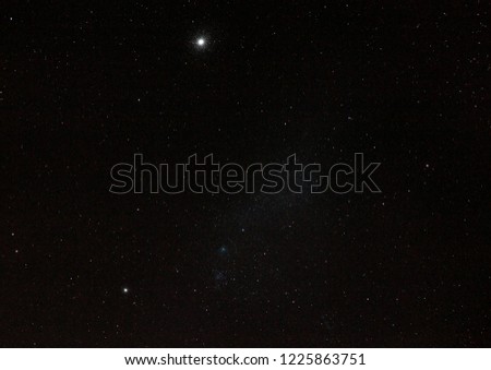 Omega Centauri cluster and the Tarantula nebula