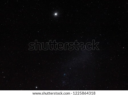 Omega Centauri cluster and the Tarantula nebula