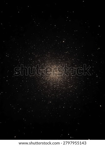 Omega Centauri Globular Star Cluster NGC 5139 in Constellation Centaurus
Deep space astrophotography of Omega Centauri NGC 5139, the largest and brightest globular star cluster in the Milky Way, showcasing millions of dense stars packed together against a dark night sky backdrop.