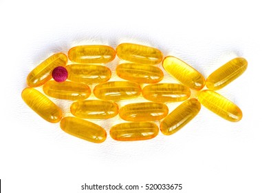 Omega3 Capsules - Fish Shape