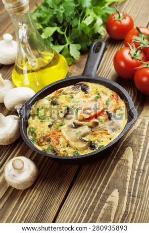 Similar – Image, Stock Photo mushroom Food Mushroom