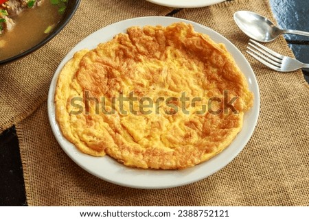 omelette with egg white only