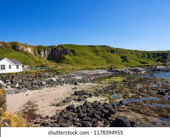 On The Atlantic Coast In Northern Ireland On The Causeway Coastal Route