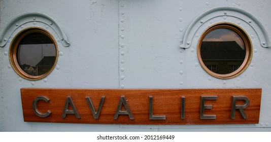 On Board The HMS Cavalier At Chatham Dockyard, Kent, England, Europe On Tuesday, 20th, July, 2021