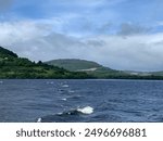 On a boat in Loch Ness