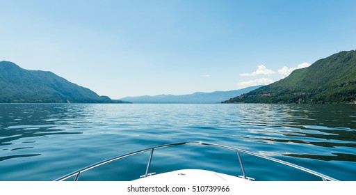 On Boat Sail On Lake Como Stock Photo 510739966 | Shutterstock